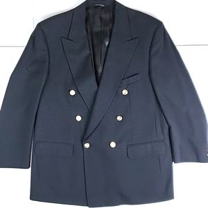 Burberry Black Double-Breasted Blazer